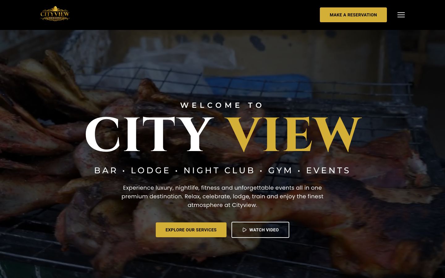 Cityview Bar & Lodge homepage