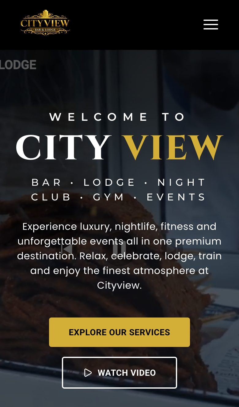 Cityview Bar & Lodge on mobile
