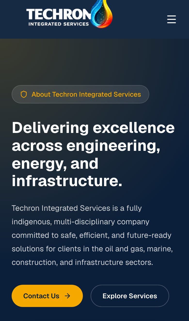 Techron Integrated mobile view 2
