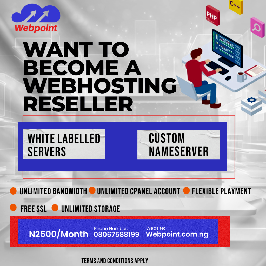 Cheapest Reseller Hosting in Nigeria